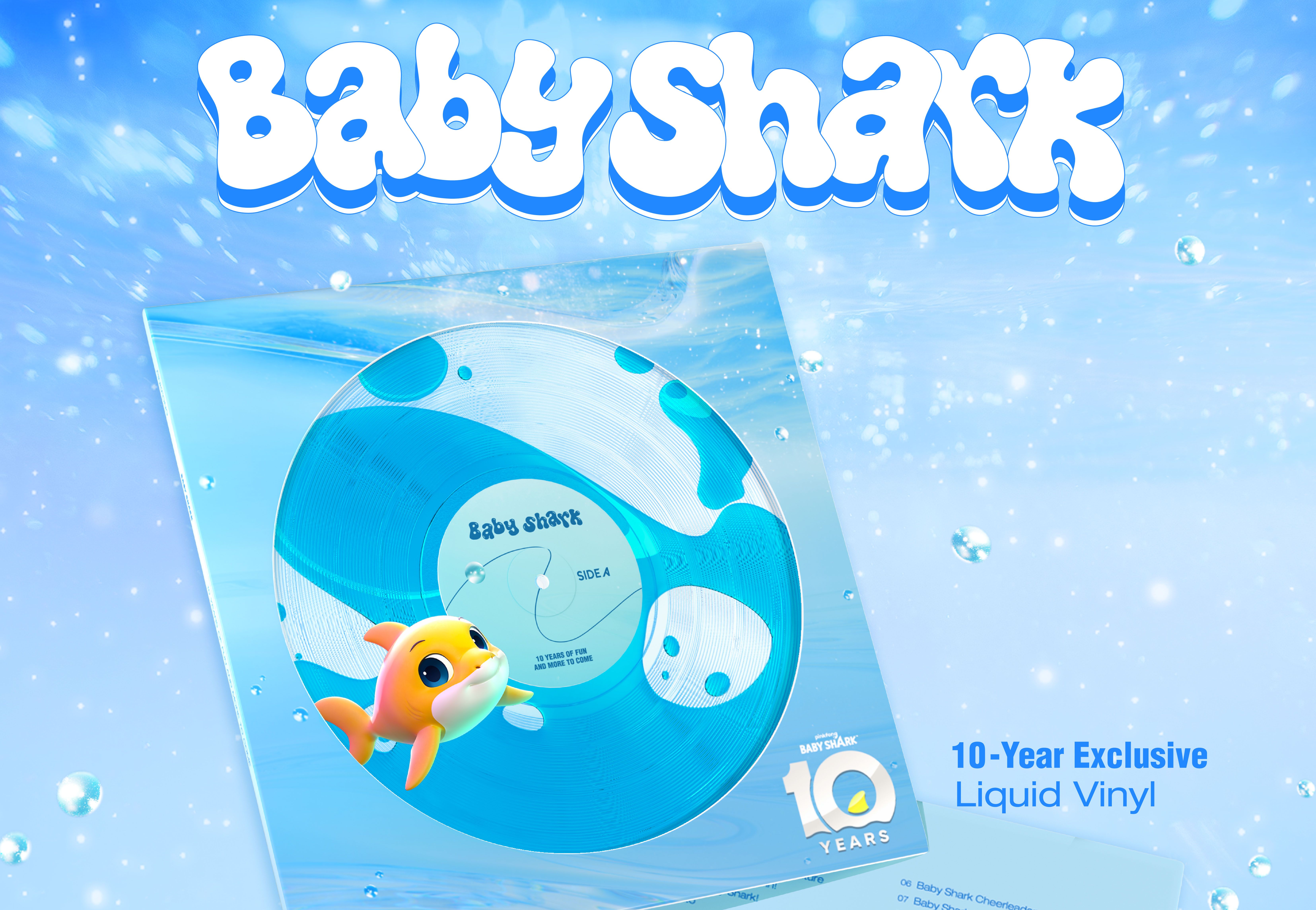 Baby Shark Marks 10 Years with Limited-Edition Vinyl and Global