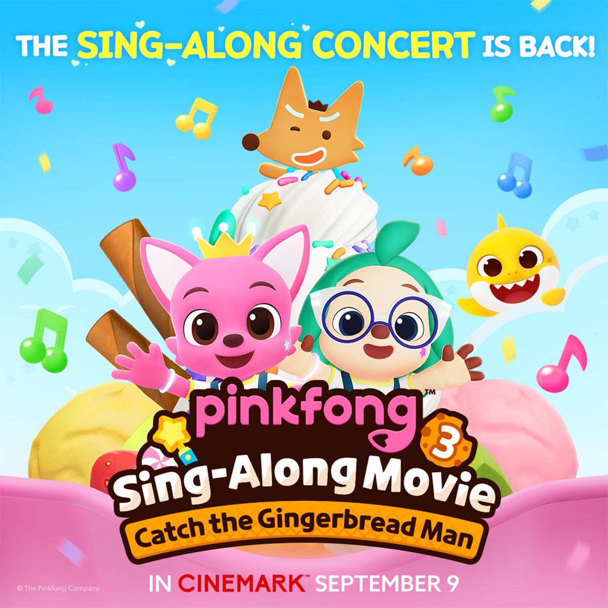 Pinkfong And Cinemark To Bring Pinkfong Sing-Along Movie 3: Catch The ...