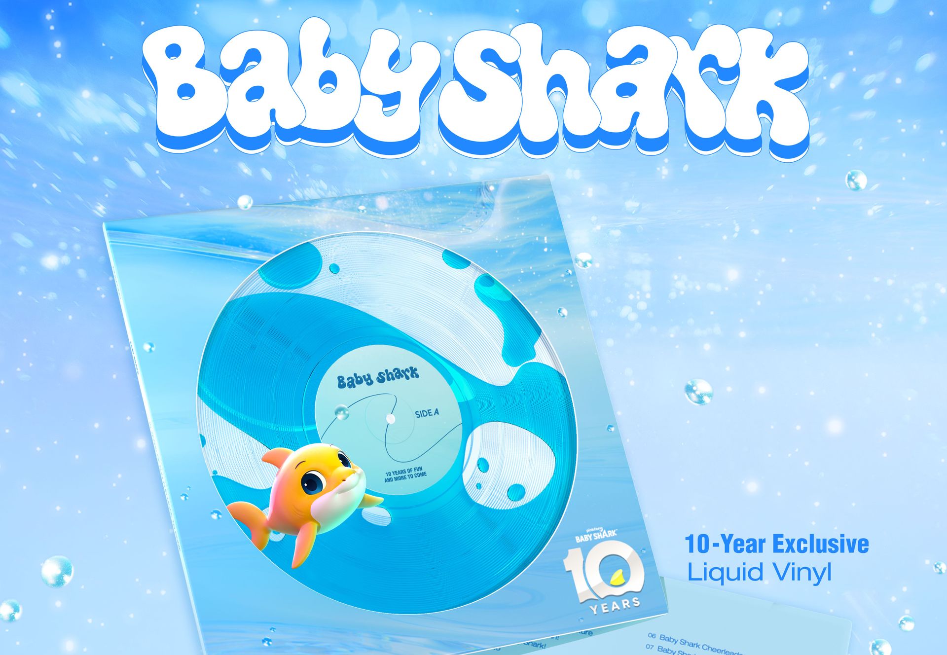 Baby Shark Marks 10 Years with Limited-Edition Vinyl and Global