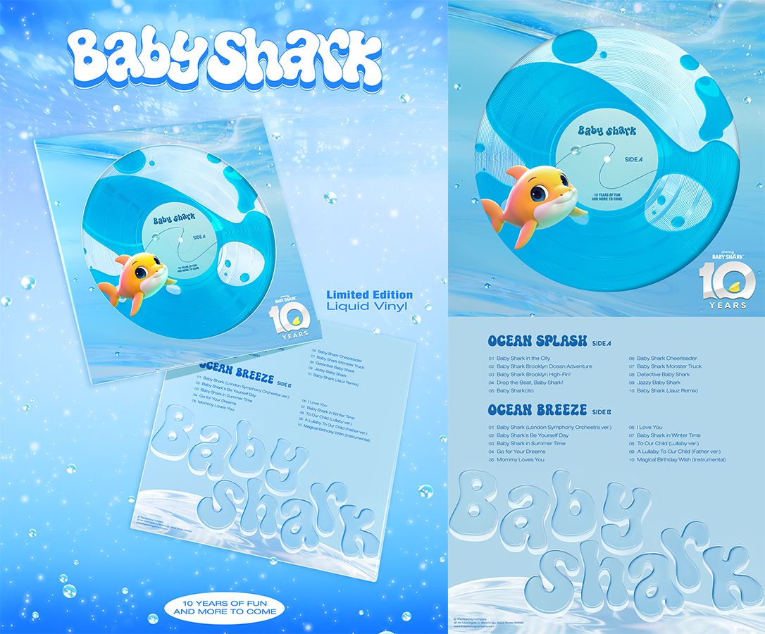 Baby Shark Marks 10 Years with Limited-Edition Vinyl and Global